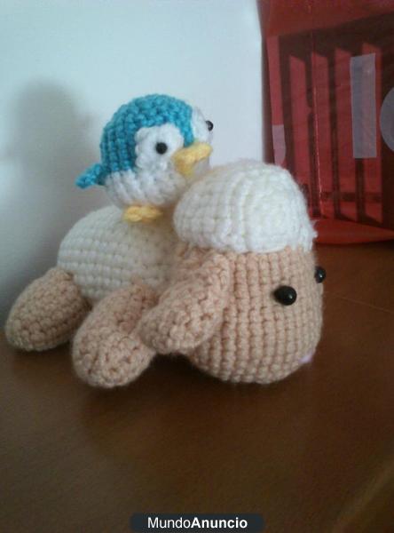 Amigurumi-Animales,LLaveros,Muñecos(De todos los colores)