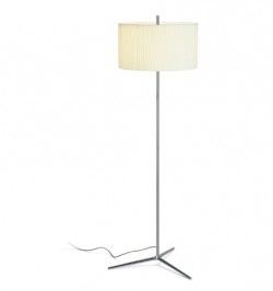 Vibia Pie plis cromado pant.beige - iLamparas.com