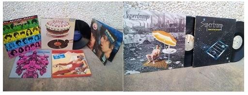 Pack colección vinilos antiguos (total: 237 discos LP y sinlges)  60/70/80