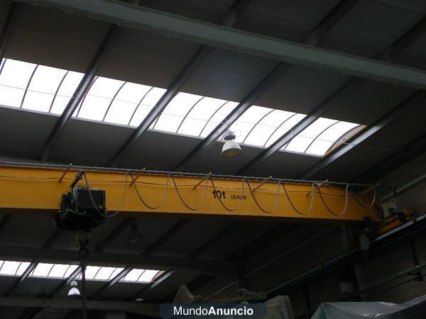 VENDO PUENTE GRUA DE 10T