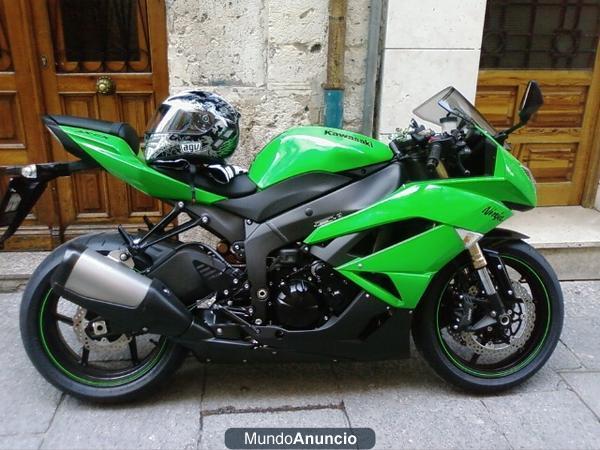 vendo moto kawasaki zx6r seminuva