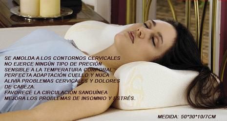 ALMOHADA CERVICAL VISCOELSTICA