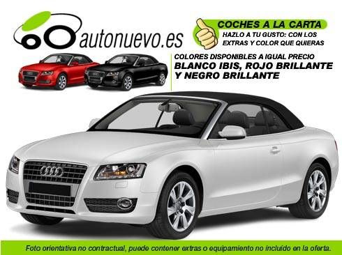 Audi A5 Cabrio 2.7Tdi 190cv  6vel. Blanco o Negro Nuevo. Nacional. A la Carta.