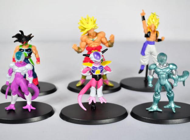 Figuras coleccion dragon ball juguete serie  manga anime cambio heroclix