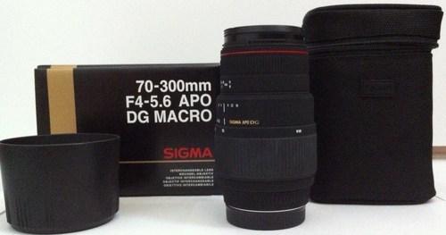 Sigma 70-300mm f4-5. 6 apo dg macro