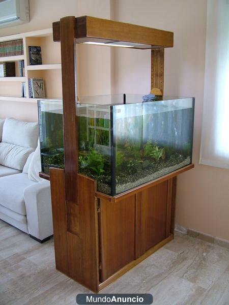 acuario 100cmX75cm con filtro, mueble. Todo