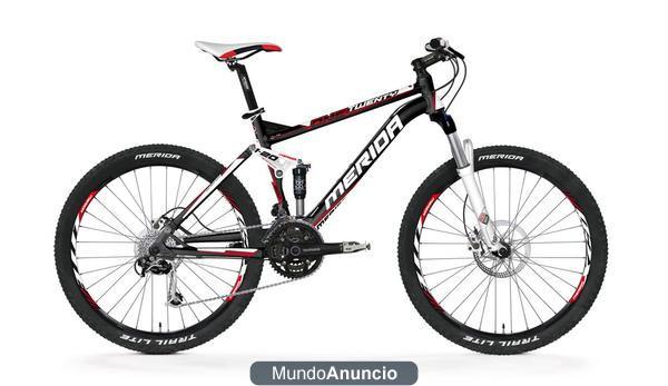 Bici Montaña Carbono. Marca Merida