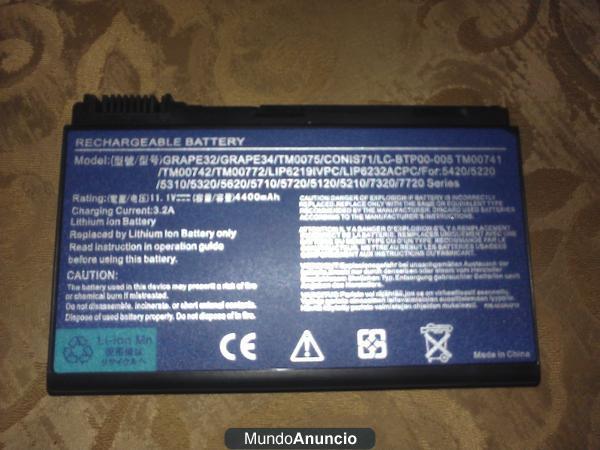 BATERIA NUEVA Y PRECINTADA PARA PORTÁTIL ACER