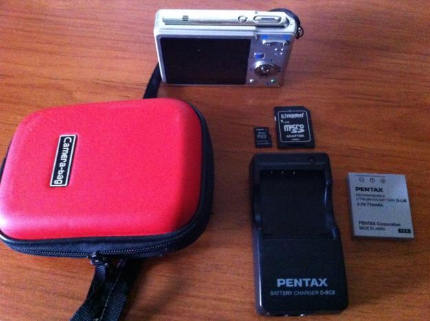 Camara Digital Pentax Optio L20 + extras