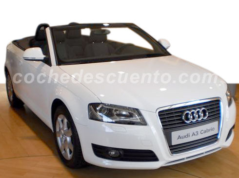 Audi A3 Cabrio 1.6 Tdi 105cv 5vel.Sky Line.Mod. 2012. Blanco Ibis. Nuevo. Nacional.