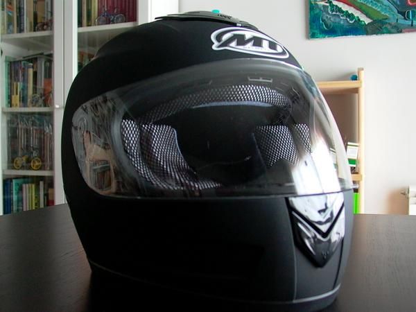 CASCO NEGRO NUEVO