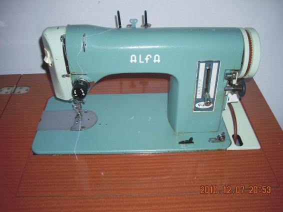 Maquina de coser plana