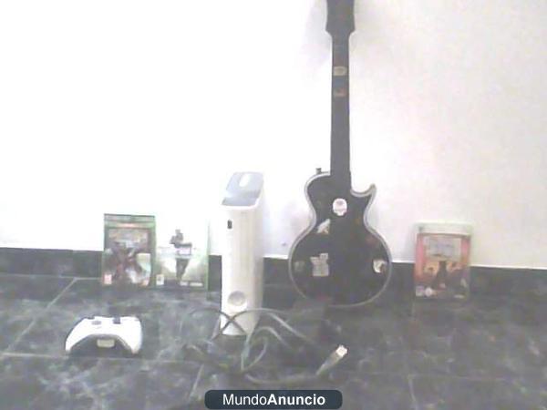 Vendo Xbox 360   mando   juegos   disco duro 20gb