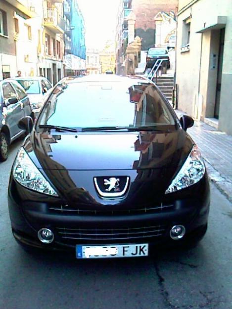 URGE!! PEUGEOT 207 5 P NEGRO GASOLINA SOLO 44000 KM 7.500 EUROS!!