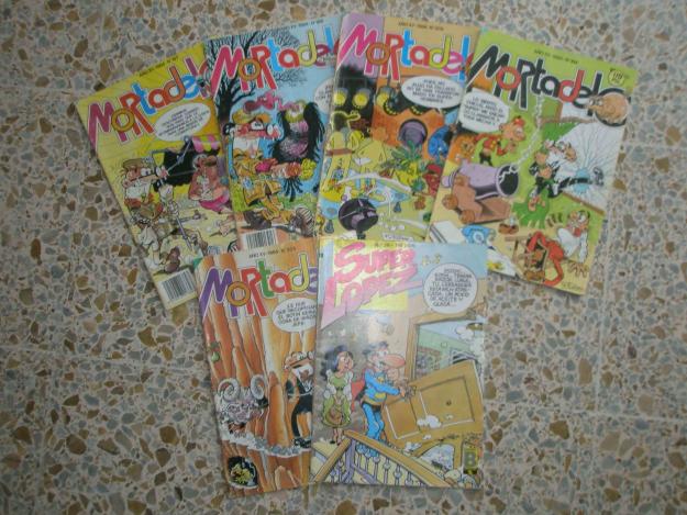 Ediciones revista semanal Mortadelo de los 80