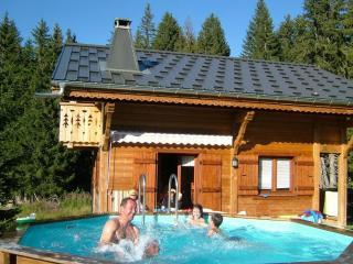 Chalet : 10/12 personas - piscina - a pie de pistas - praz de lys sommand  alta saboya  rodano alpes  francia