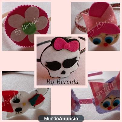 accesorios para el pelo fieltro infantiles