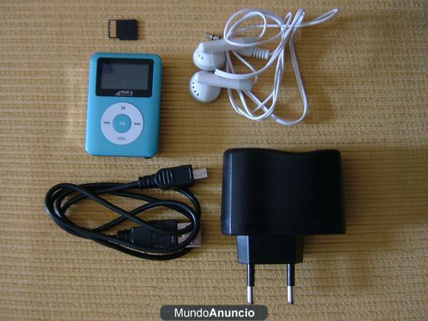 Reproductor mini MP3/WMA graba voz