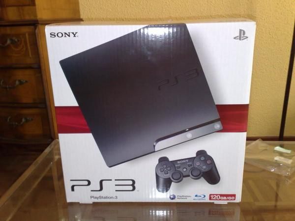 vendo ps3 nueva slim 120 gb 2 juegos nuevos y acessorios