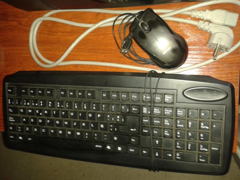Teclado y ratón para ordenador