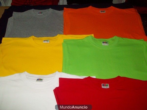 CAMISETAS LISAS para pintar