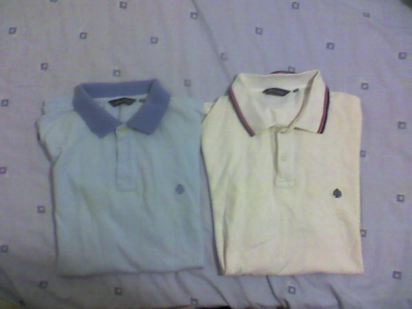 2 polos hombre springfield usados manga corta