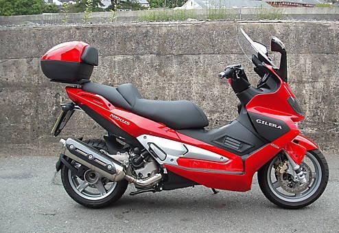 2007 GILERA NEXUS 500cc ROJO