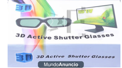 KIT 2 GAFAS 3D SAMSUNG GENERICAS RECARGABLE SSG-2200AR