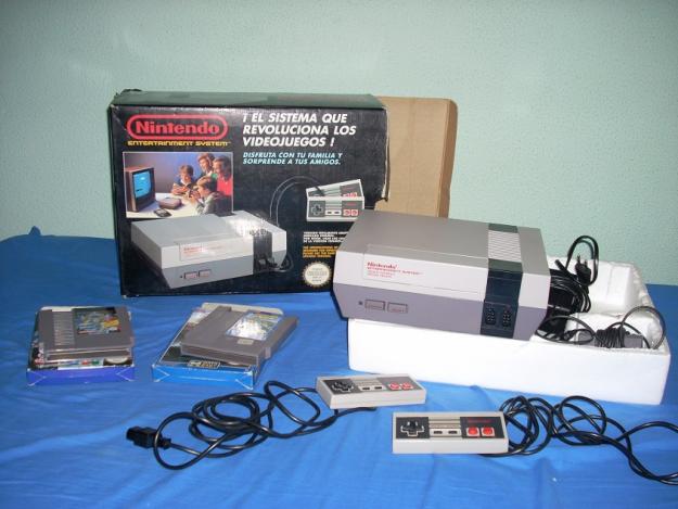 Nintendo NES1 original + 2 juegos