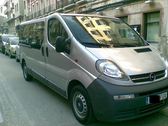 opel vivaro 1.9 cdti 100cv 6velocidades 9plazas finales 2006