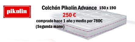 vendo cochón PIKOLIN ADVANCE