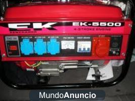 GENERADOR DE LUZ 5500W NUEVO EN SU ENBALAGE ORIGINAL