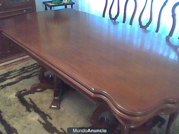 VENTA DE UN COMEDOR DE 1970 EN MADERA