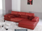 Sofá de diseño con chaise longue piel blanca - mejor precio | unprecio.es