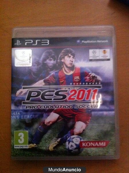 Vendo o cambio Pro Pes 2011 pal uk