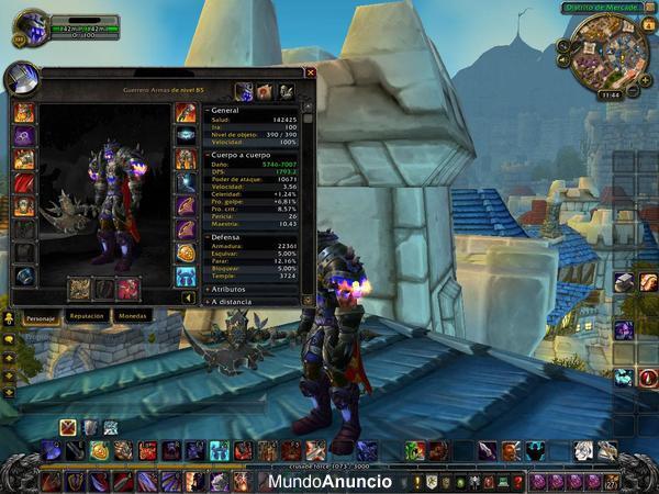 Vendo cuenta del World of Warcraft