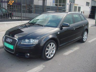 AUDI A3 2.0 TDI  SPORTBACK S-LINE, NAVEGADOR, PIEL, PARKTRONIC. - Valencia