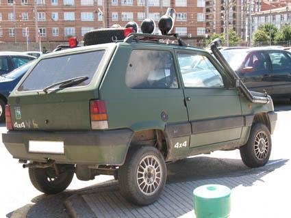 FIAT PANDA 4X4  TREKKING 1'100  I,E. AÑO 1994 SE VENDE O SE CAMBIA......