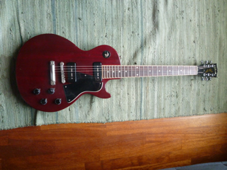 Gibson les paul roja del 95