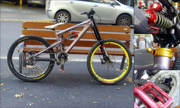 Santa Cruz Bici Descenso Freeride Downhill, Se vende por no usar + Cubiertas