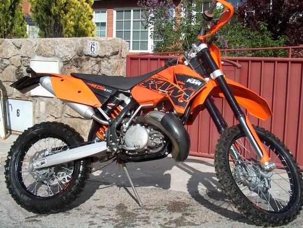 vendo ktm 250 exc 2007