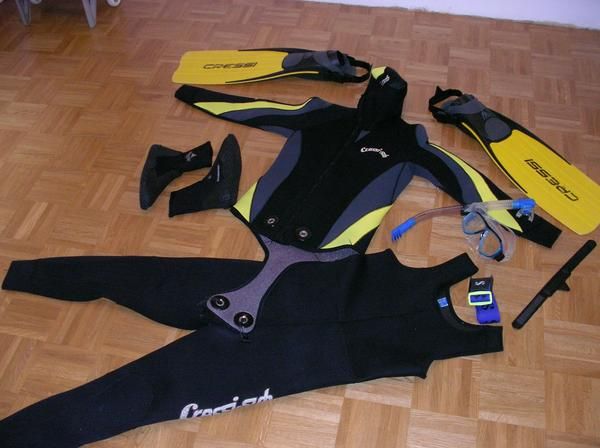 Equipo de buceo