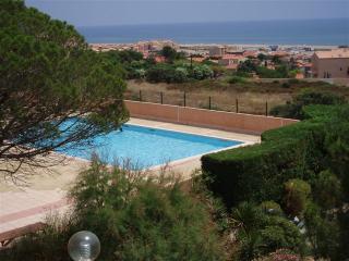 Apartamento en residencia : 4/6 personas - piscina - vistas a mar - saint pierre la mer  aude  languedoc-rosellon  franc