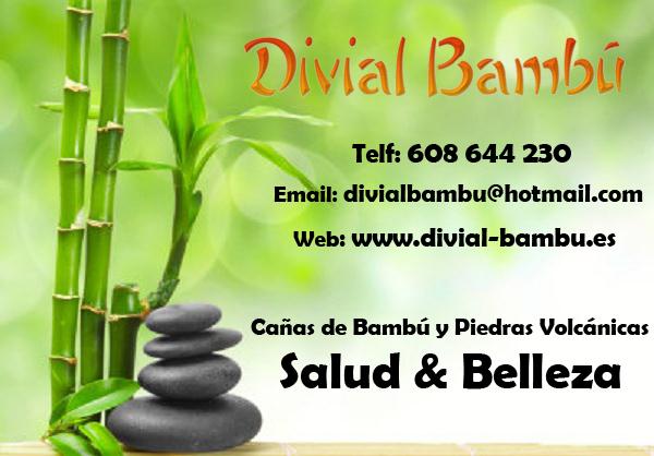 Cañas de bambú DIVIAL Bambú Bambuterapia