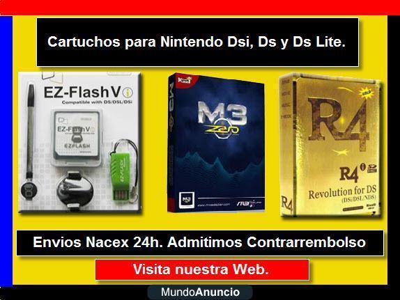 EZFLASH VI - M3I ZERO - R4I DSI CARTUCHOS NINTENDO DSI,DS Y CHIPS PARA WII DRIVEKEY