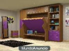 MUEBLES PARCHIS, mueble cama doble para pared de pladur/mueble abatible doble/ - mejor precio | unprecio.es