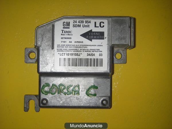 Centralita Airbag Opel Corsa  C