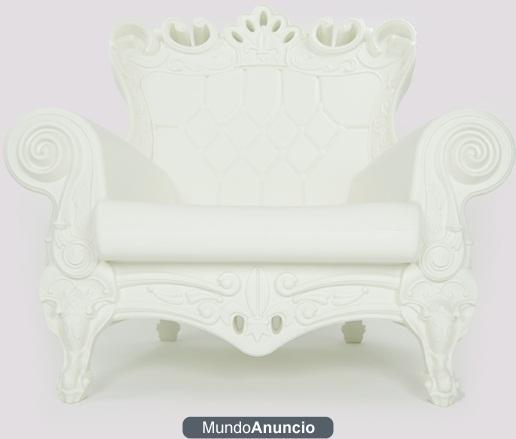 Design of Love Sillon Blanco Sillon estilo Barroco