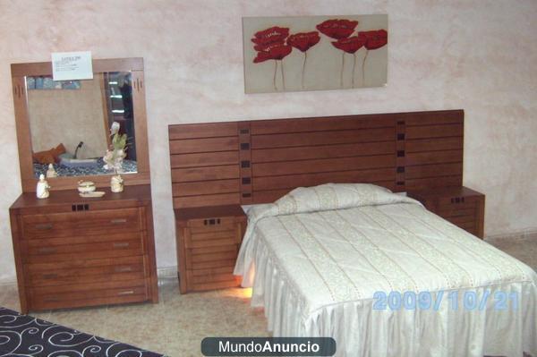 Dormitorio de madera 810€