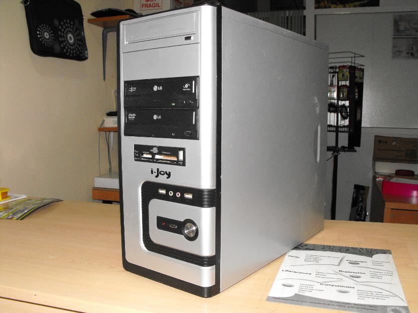 Ordenador Dual Core 2,8Ghz, HDD Sata 500gb, 3gb de Ram, Gráfica 512mb